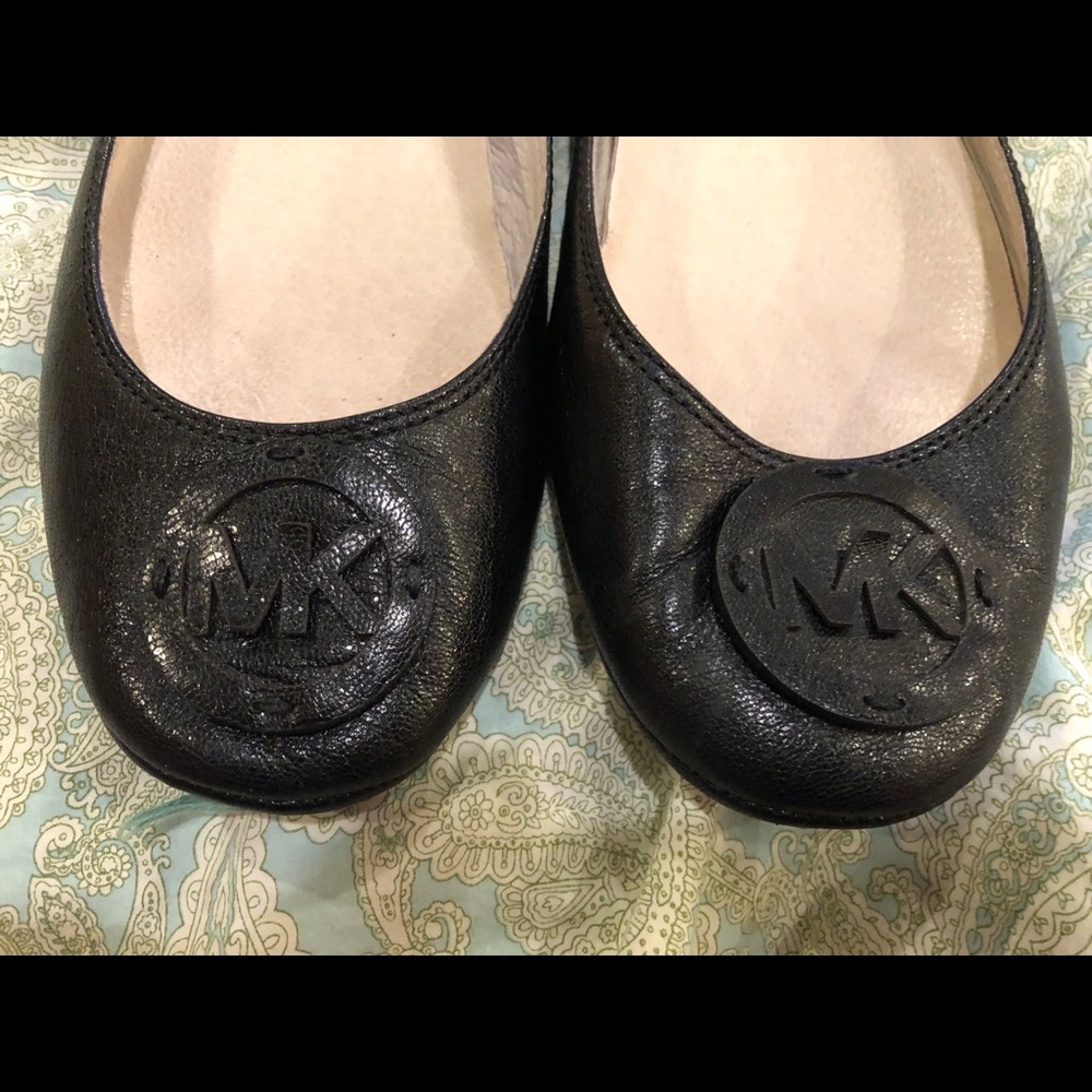 Michael Kors Black Flats